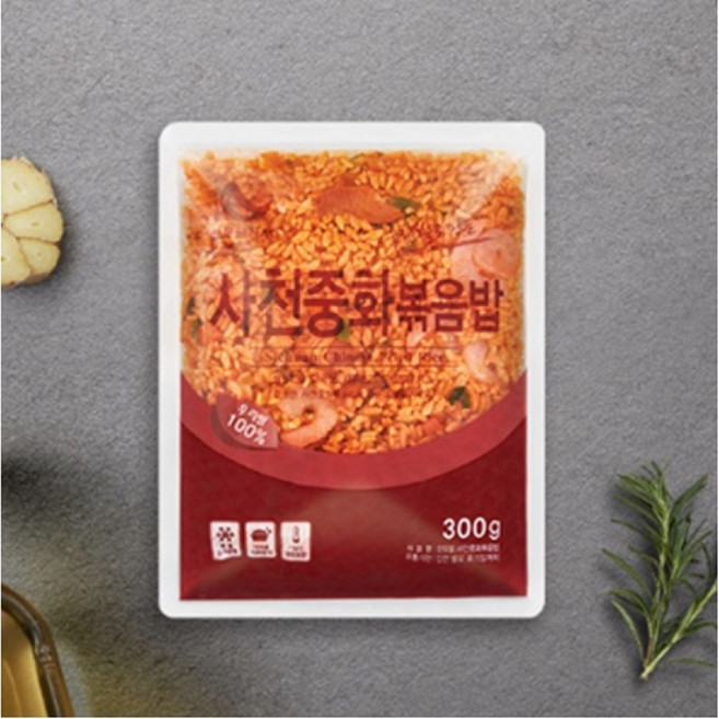 [1+1] 실속 고급 사천중화 볶음밥 300g 맛있는 밥상, 1개
