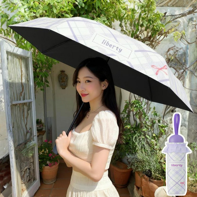 디망 발레리나리본 3단 초경량 우양산