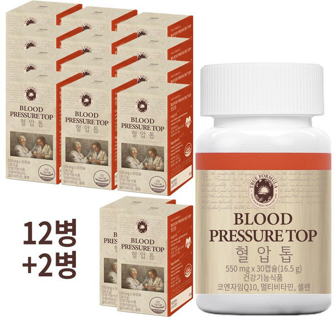 트루포뮬러 혈압톱, 30정, 12개