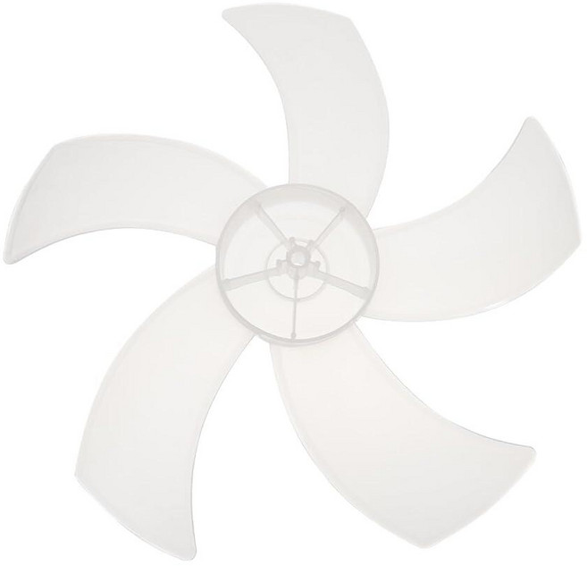 Healvian 2pcs 16 Inch Fan Blade Replacement Plastic Desk Ceiling Fans Replacement White, Healvian 2pcs 16 Inch Fan Blad