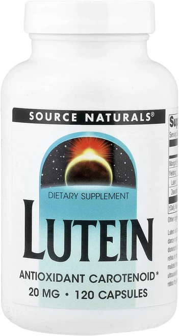 몸관리하세요 겨울입니다 Source Naturals 루테인 20 mg 120 캡슐 특별관리진행, SourceNaturals루테인20mg120캡슐, 1개 - 쿠팡