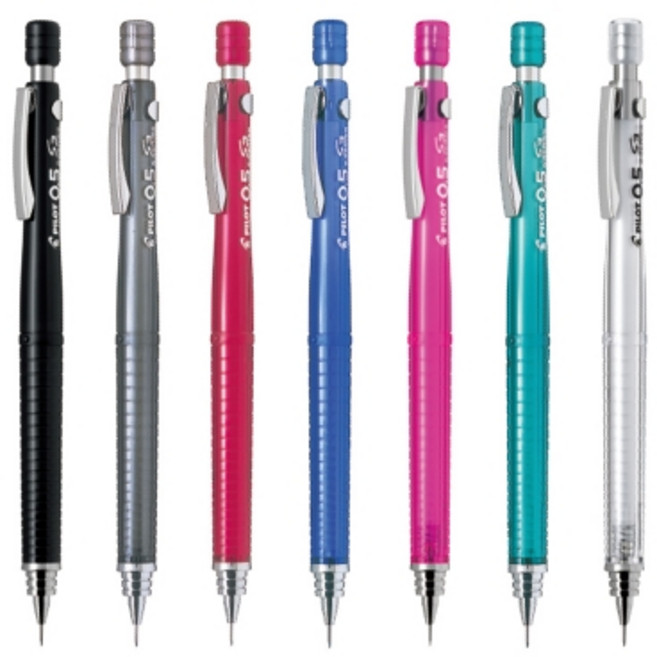 파이롯트 PILOT S3 샤프 에스3 s3 HPS-30R, HPS-30R-TP5 투명핑크