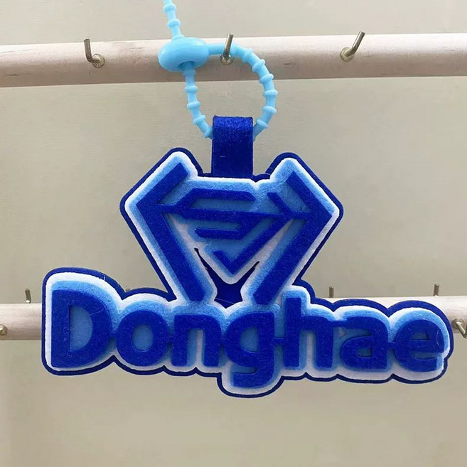 Super Junior 明星周邊不織布掛件, 1個, Super Junior掛件A07