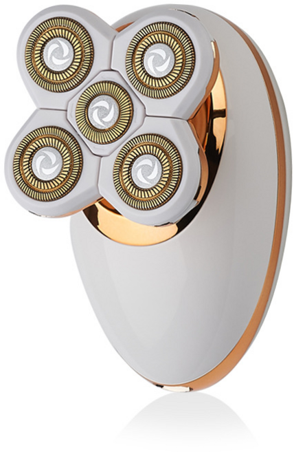 GUEFOON 充電式五刀頭電動刮鬍刀, 1個, RQ6900白色:原裝標配（7759）