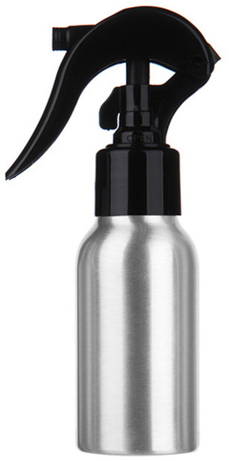 허브스프레이 알루미늄 공병 미니건스프레이 30ml-250ml, 50ml 검정캡(L형), 1개