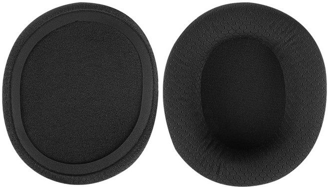 레이저 Barracuda X PLUS 바라쿠다 바라쿠다 X / Barracuda X Chroma 이어패드 호환 쿠션 커버 귀마개 패드 호환 헤드폰 헤드셋 스펀지 메쉬 좌우, 1개