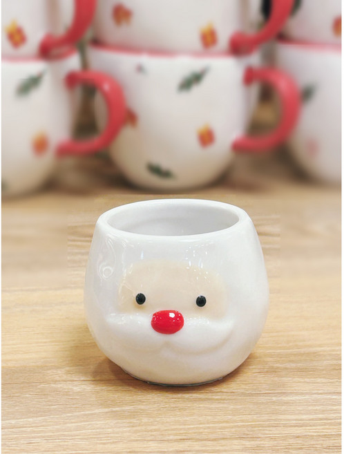 모던하우스 L 포근한 겨울 주물주물 소주잔 산타 80ml_TOTYE NK9125013, 상세설명참조, 1개