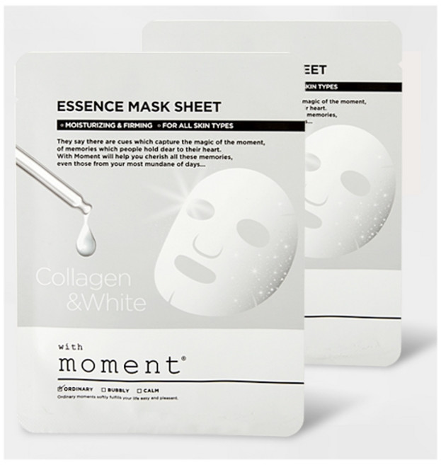 케일 마스크팩 위드모먼트 오디너리 콜라겐에센스 6개세트, 2세트, 6개입