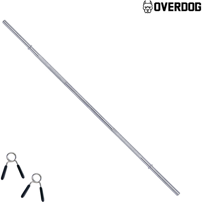 오버독 1800 경량봉, 04. 1800 경량봉, 1개, 크롬, 6.9kg