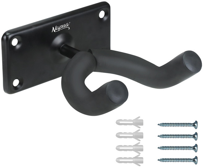 나푸아 벽걸이 기타 거치대 스탠드 NGH004, 1개