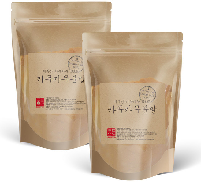 헬스앤푸드 페루산 카무카무 분말 200g, 2개