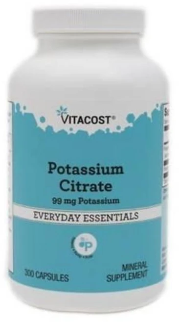 비타코스트 구연산칼륨 99mg 캡슐, 1개, 300정 - 쿠팡