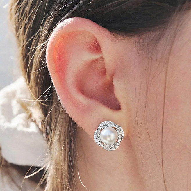 차렌시아 혼주 귀걸이 한복에 어울리는 진주 귀찌