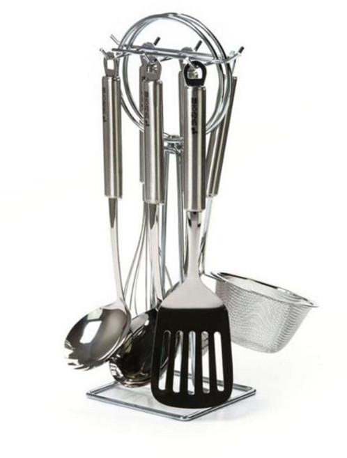 키친아트 키친툴 스텐 국자 뒤집개 조리도구세트 7종art8+5bhv