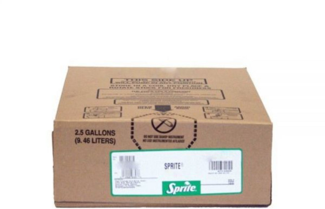 스프라이트 소다 시럽 2.5갤런 봉지 박스 BB 소다스트림