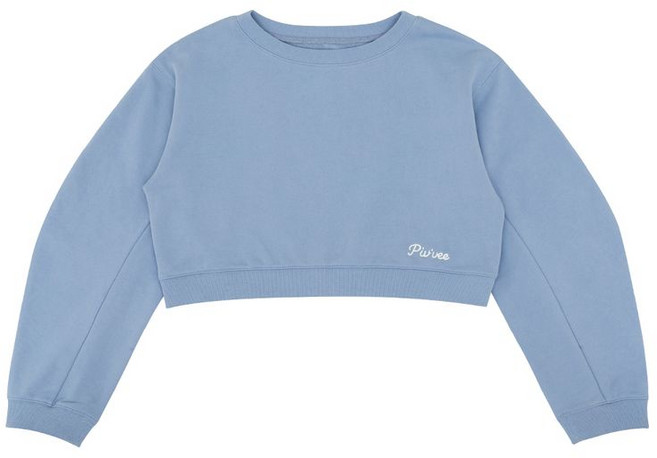 PIV’VEE Balloon Sleeve Sweatshirt (vintage hawaii blue)