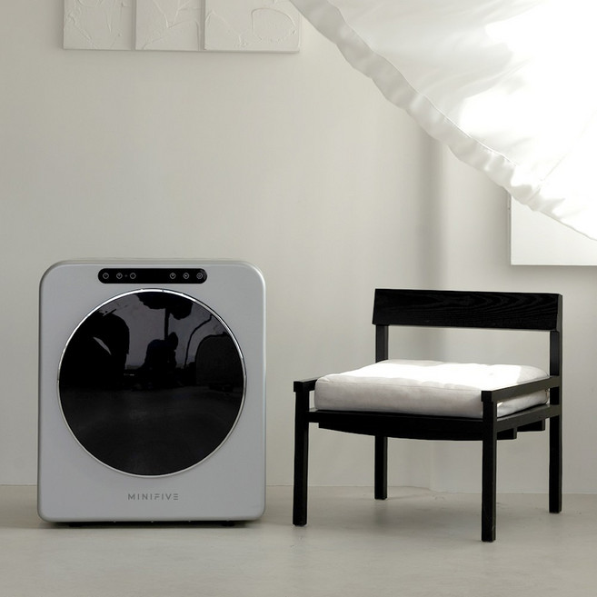 미니파이브 미니건조기 5KG 빨래 의류 소형 원룸 수건 이불 건조기, 미니파이브 건조기 5kg(실버), 미니파이브 건조기 5kg(실버)