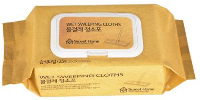 삼정 물걸레 청소포 25매 기름때 찌든때 묵은때 청소, 1개
