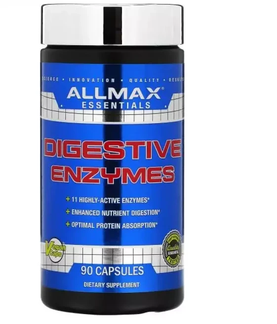 올맥스 Digestive 다이제스티브 엔자임 Enzymes 90정, 1개 - 쿠팡
