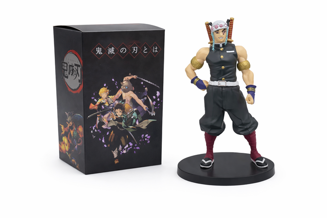 귀멸의 칼날 컬렉션 피규어 렌고쿠 우즈이 / 이노스케 토키토 시나즈가와 칸로지 이구로 16cm, 01, 1개