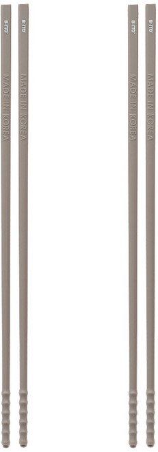 비비또 위생적인 실리콘 젓가락 2세트