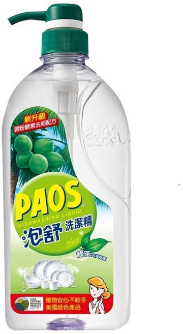 泡舒 洗碗精 補充包 檸檬/綠茶, 1個, 綠茶1000g(超取限4個)