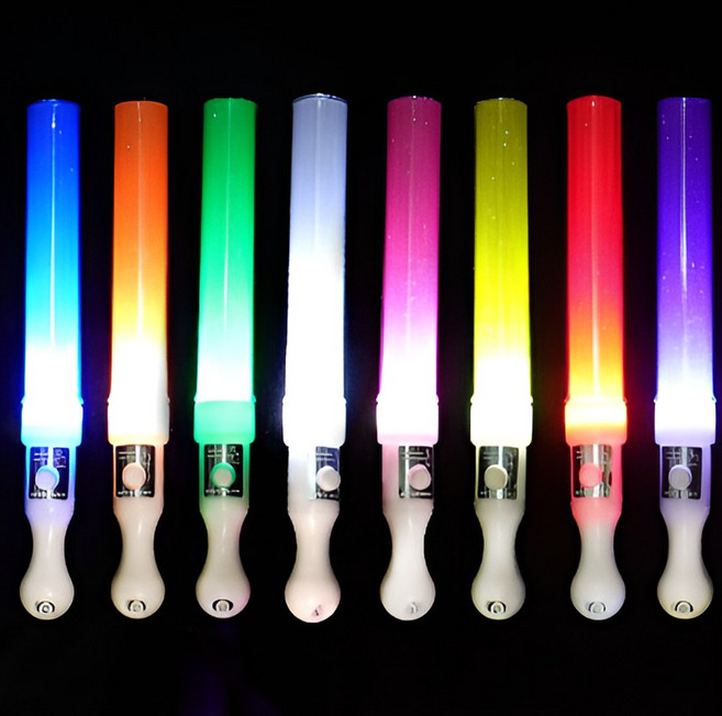 작은별이벤트 LED콘서트 파티 학예회 응원봉 5종, 혼합, 8개