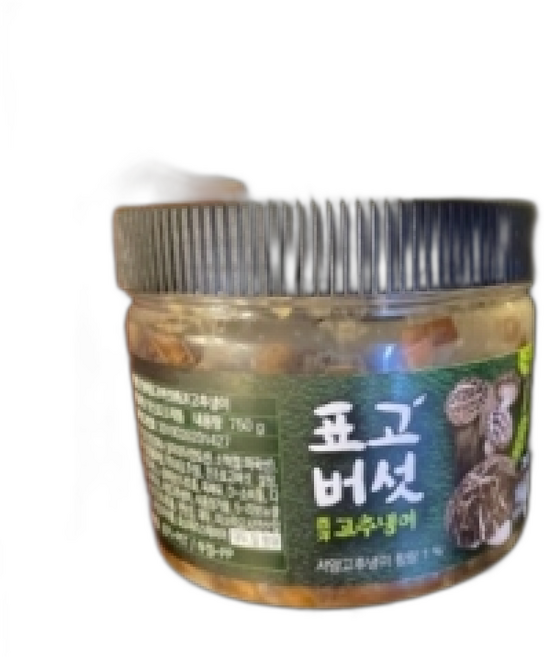 청비 표고 톡톡톡 생와사비 표고 버섯 고추냉이 생와사비, 1개, 750g