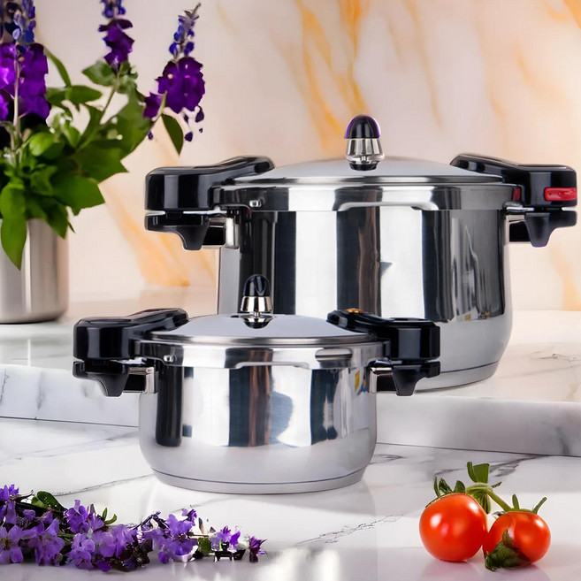 대웅모닝컴 고압렵 스텐압력밥솥 압력솥 백숙 갈비찜 삼계탕 수육 3인용 4인용 8인용, 3.5L