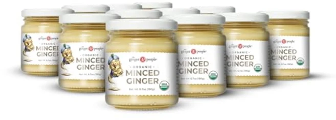더 진저 피플 유기농 다진 생강 무인공 재료 6.7온스 The Ginger People Organic Minced Ginger No Artificial Ingredients, 6.7온스(12개들이 팩), 1개, 190g, 12 - 쿠팡