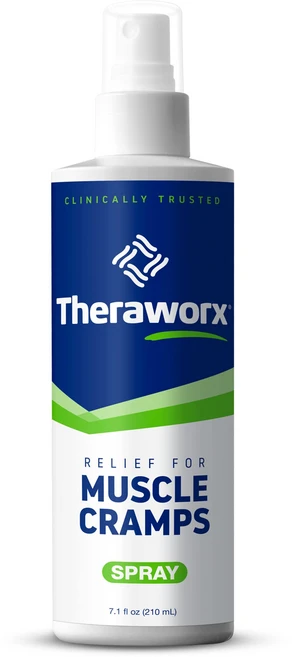 Theraworx 다리 발 종아리 허벅지 경련 및 근육통 완화 제 210ml, 1개, 1개입 - 쿠팡