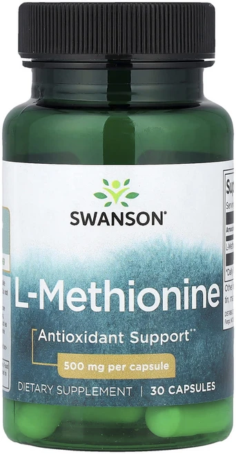 행복하고 건강하게 Swanson l-메티오닌 500mg 캡슐 30정 백년회로하세요, 1개 - 쿠팡