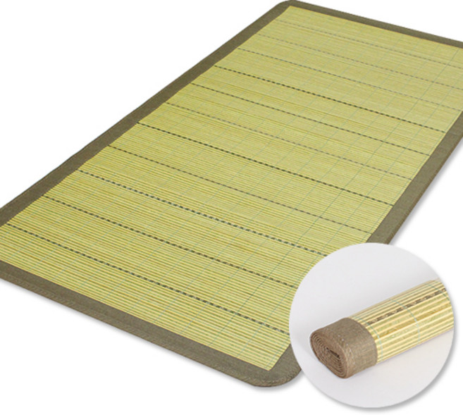 힛템 프리미엄 체크보드 대자리, 그린