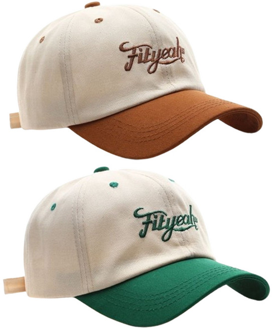 CULT 투톤 볼캡 모자 1+1