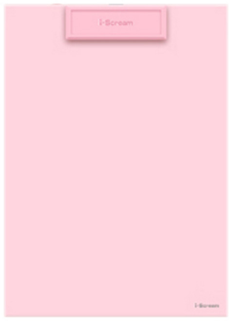 아이스크림몰 스탠딩 자석 이름표클립 화이트보드 A3 가로형 세로형, 1개, 핑크 A3 세로형 1173583E