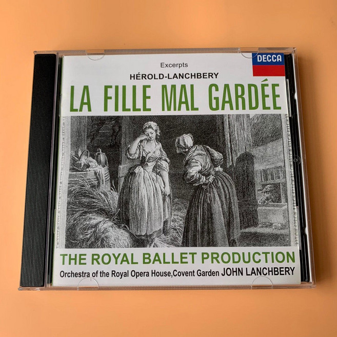 TAS 榜單 埃羅爾德 園丁的女兒 女大不中留 奶媽碟 1CD John Lanchbery 柯文特花園皇家歌劇院管弦樂團, 1個