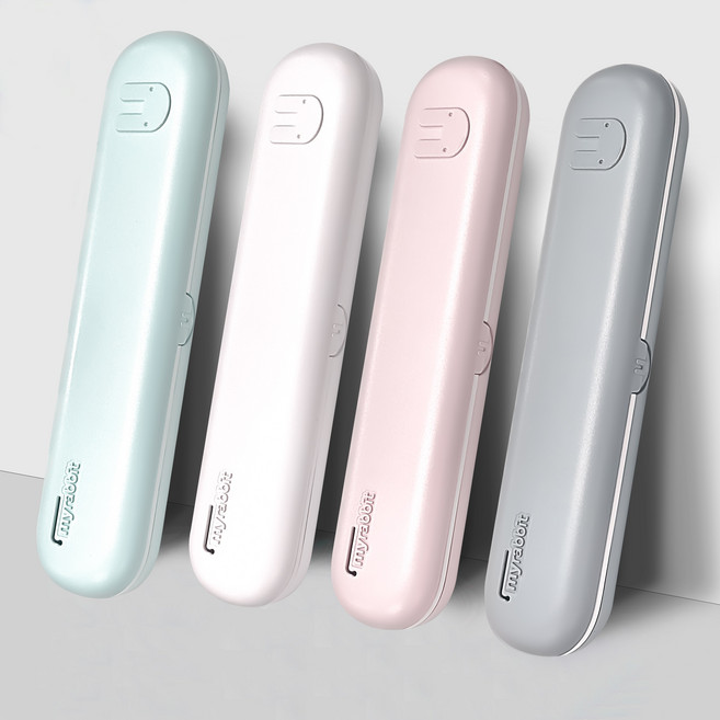 우리 UV-C LED 휴대용칫솔살균기SH-1635 건전지형, 그레이 각인