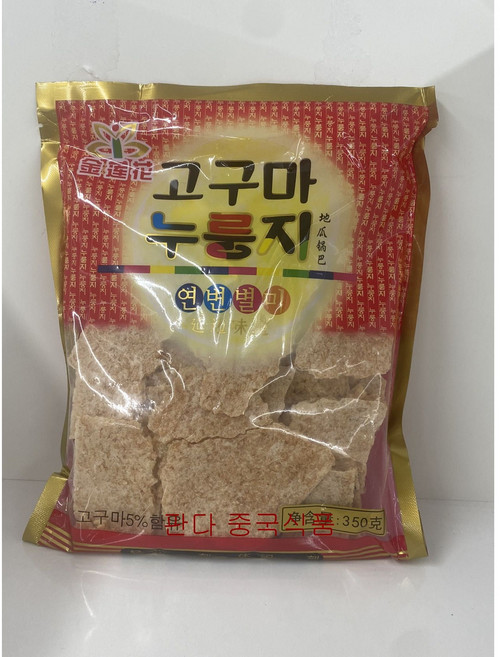판다중국식품 진련화 고구마 누룽지 까마치 350g, 2개