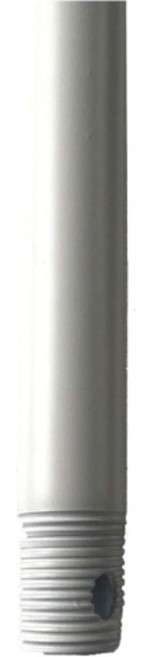 매트 화이트 색상의 12인치 천장 팬 익스텐션 다운로드, Matte White, 12in Downrod