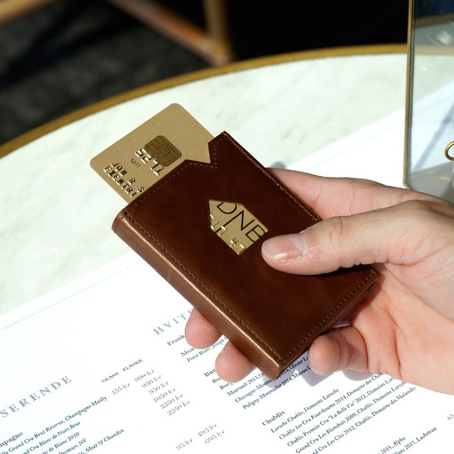 익센트리 오리지널 노르딕 남성 클래식 카드지갑