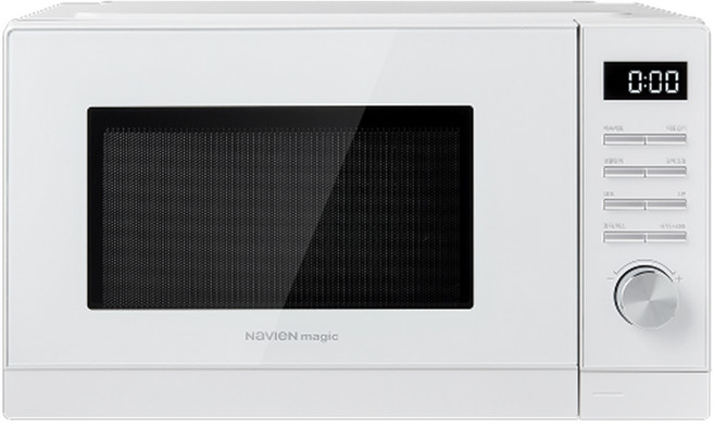 나비엔 매직 23L 무회전 플랫 전자레인지 MWR-1502EF 화이트