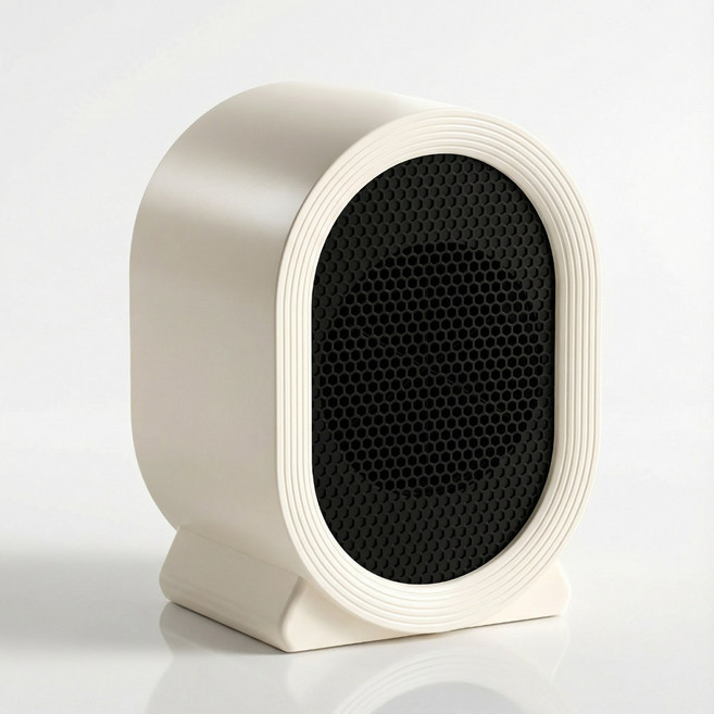 저소음 미니 온풍기 가정 캠핑 사무실용 전기 히터, 흰색, WD O3