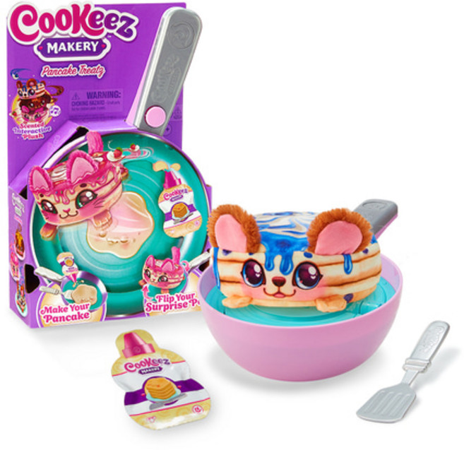 쿠키즈메이커리 팬케익 후라이팬 주방놀이 세트, 혼합색상, 1개