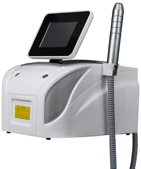 피코세컨드 레이저 문신 제거기 2022/532/1320nm 피부 재생 반점 여드름 치료 장비 1064 신제품, Au 플러그, 1개