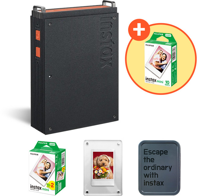 인스탁스 미니링크 플러스 포토프린터+필름20매+선물SET+필름10매 증정, 1개, 링크플러스+필름20장+사은품2종+필름10매
