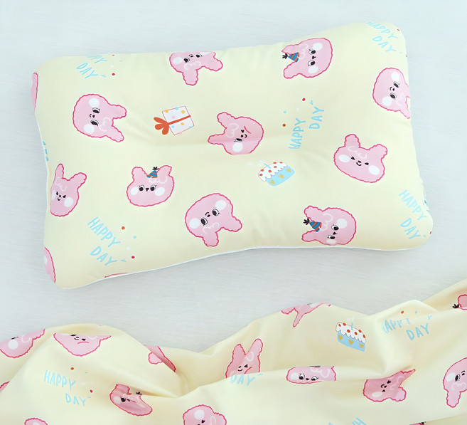 제이유니 아동용 순면 토들러 베개, 바니핑