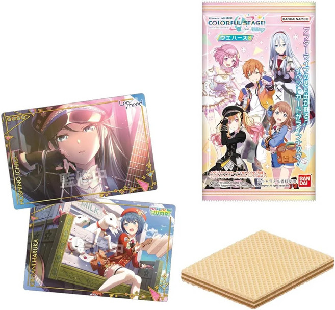 반다이 프세카 웨하스 8탄 BOX 20개입 포토 카드 식완 프로젝트세카이 하츠네미쿠 프로세카, 1개