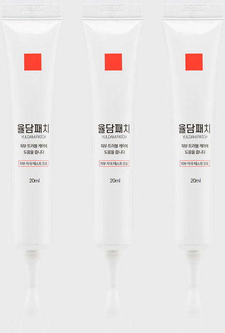 빨간상자 율담패치 물사마귀 율무패치 3개, 20ml