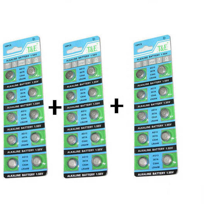 [택배무료배송] AG13 건전지 (30알), 30개입, 1개