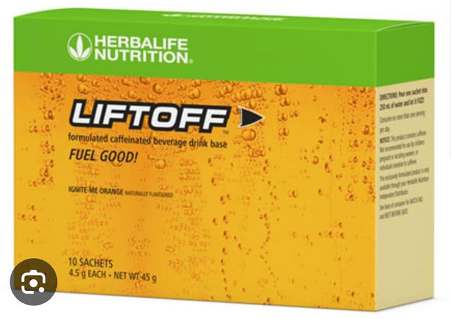 Herbalife Nutrition LIFTOFF 에너지 스틱 팩 - 레몬-라임 블래스트 자연스러운 부스트를 위한 인스턴트 음료 마음을 깨끗하게 집중력 향상 30개(30팩, 그린 레몬 라임 블래스트